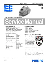 Preview for 1 page of Philips FC9108 Service Manual