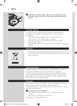 Preview for 56 page of Philips FC9202/02 User Manual