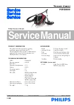 Предварительный просмотр 1 страницы Philips FC9238/01 Service Manual