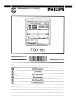 Philips FCD 185 User Manual preview