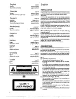 Предварительный просмотр 2 страницы Philips FCD 196 User Manual