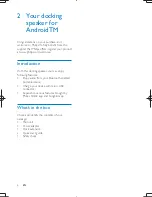 Preview for 6 page of Philips Fidelio AS351 User Manual