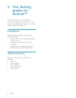 Preview for 6 page of Philips Fidelio AS851 User Manual