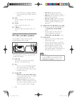 Предварительный просмотр 8 страницы Philips Fidelio B5 User Manual