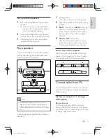 Предварительный просмотр 11 страницы Philips Fidelio B5 User Manual