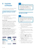 Preview for 20 page of Philips Fidelio B97 User Manual