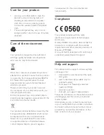 Предварительный просмотр 5 страницы Philips Fidelio BTS7000 User Manual