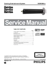 Preview for 1 page of Philips Fidelio DCM5090/10 Service Manual