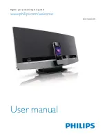 Preview for 1 page of Philips Fidelio DCW8010 User Manual