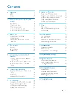 Preview for 2 page of Philips Fidelio DCW8010 User Manual