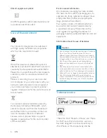 Preview for 5 page of Philips Fidelio DCW8010 User Manual