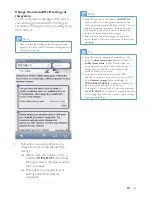 Preview for 22 page of Philips Fidelio DCW8010 User Manual