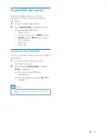 Preview for 30 page of Philips Fidelio DCW8010 User Manual