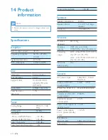 Preview for 39 page of Philips Fidelio DCW8010 User Manual