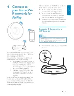 Предварительный просмотр 11 страницы Philips Fidelio DS3800W/10 User Manual