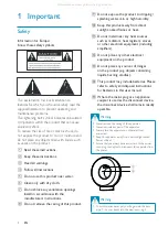 Предварительный просмотр 4 страницы Philips Fidelio DS3880W/10 User Manual