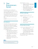 Preview for 7 page of Philips Fidelio DS3880W User Manual