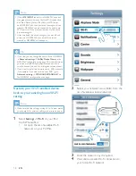 Preview for 18 page of Philips Fidelio DS3880W User Manual