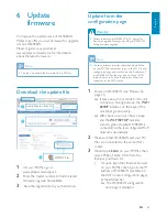 Preview for 23 page of Philips Fidelio DS3880W User Manual