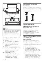 Предварительный просмотр 98 страницы Philips Fidelio E6 User Manual