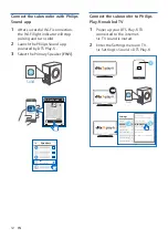 Preview for 12 page of Philips Fidelio FW1 User Manual