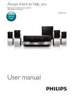 Philips Fidelio HTB9550D User Manual preview