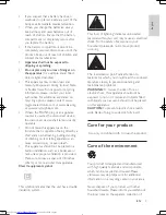 Preview for 4 page of Philips Fidelio HTL7180 User Manual