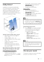 Предварительный просмотр 14 страницы Philips Fidelio SkyQuake B8 User Manual