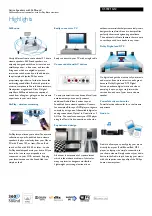 Предварительный просмотр 2 страницы Philips Fidelio SoundHub CSS9216/12 Brochure & Specs