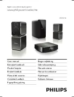 Philips Fidelio SoundHub CSS9216/12 User Manual preview