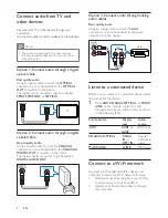 Предварительный просмотр 10 страницы Philips Fidelio SoundHub CSS9216/12 User Manual