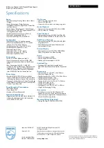 Preview for 3 page of Philips Fidelio SoundHub HTS9241 Specifications