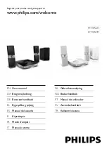 Предварительный просмотр 1 страницы Philips Fidelio SoundHub HTS9241 User Manual