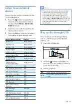 Preview for 23 page of Philips Fidelio TAFB1/37 User Manual