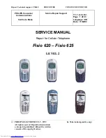 Preview for 1 page of Philips Fisio 620 Service Manual