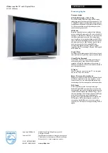 Preview for 3 page of Philips FlatTV 23PF4321 Brochure & Specs