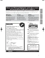 Philips FlatTV Matchline 50FD9955 Owner'S Manual preview