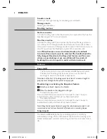 Preview for 8 page of Philips FlexCare HX6910 User Manual