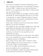 Preview for 8 page of Philips flexcare platinum User Manual