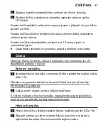 Preview for 47 page of Philips flexcare platinum User Manual