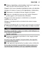 Preview for 89 page of Philips flexcare platinum User Manual