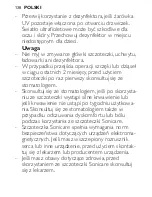 Preview for 138 page of Philips flexcare platinum User Manual