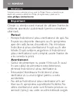 Preview for 152 page of Philips flexcare platinum User Manual