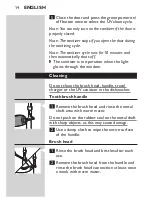 Preview for 14 page of Philips FLEXCARE RECHARGEABLE SONIC TOOTHBRUSH Manual