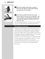 Preview for 18 page of Philips FLEXCARE RECHARGEABLE SONIC TOOTHBRUSH Manual