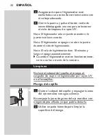 Preview for 32 page of Philips FLEXCARE RECHARGEABLE SONIC TOOTHBRUSH Manual