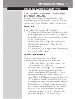 Preview for 39 page of Philips FLEXCARE RECHARGEABLE SONIC TOOTHBRUSH Manual