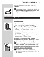 Preview for 49 page of Philips FLEXCARE RECHARGEABLE SONIC TOOTHBRUSH Manual