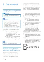 Preview for 6 page of Philips Flite SHB4405BK/00 User Manual