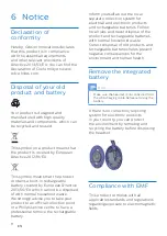 Preview for 10 page of Philips Flite SHB4405BK/00 User Manual